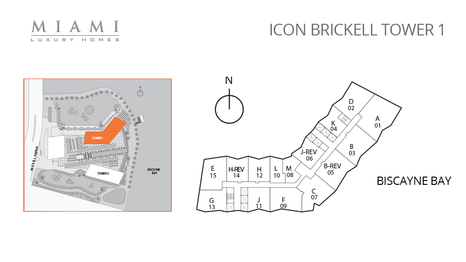 Icon Brickell Tower 1 Condo Units