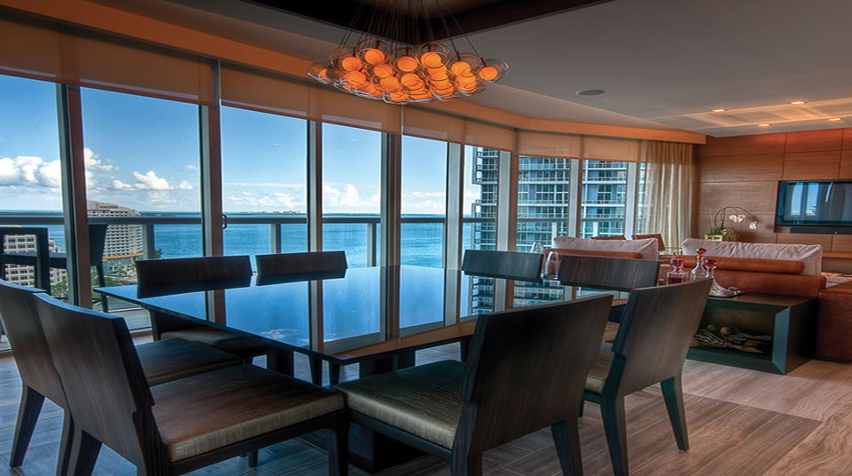 Icon Brickell Condos Living Room Model