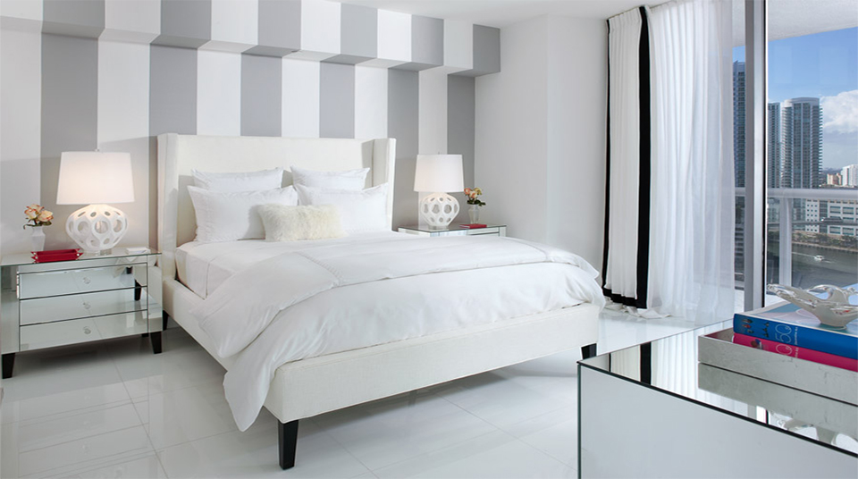 Icon Brickell Condos Model Bedroom