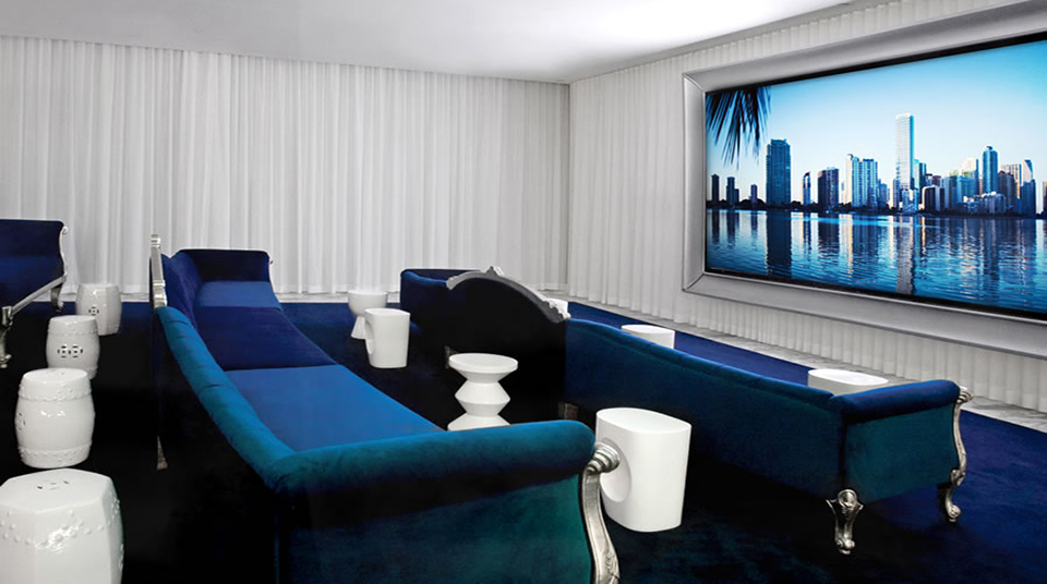 Icon Brickell Condos Theater Room